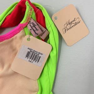 Agent Provocateur Swim Agent Provocateur Mazzy Green Pink Bikini Bottom Ap2 Small Nwt Poshmark