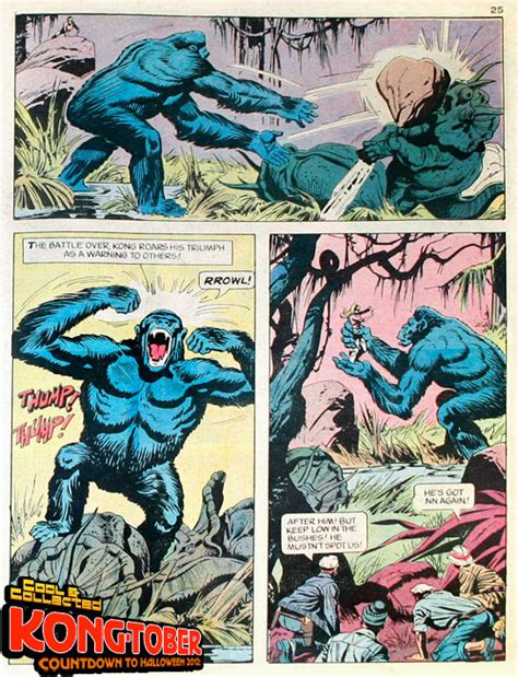 Kongtober 9 — Giant Classic King Kong Comic Book Whitman 1968