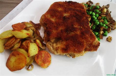 Gef Lltes Schnitzel K Lsche Art Mit Gem Se Und Bratkartoffeln Rezept