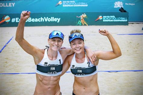 Niina Ahtiainen Ja Riikka Lehtonen Nousivat Lohkovoittoon Beach Volleyn