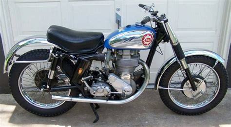 1955- BSA 500 Motocrosser | Bsa motorcycle, British motorcycles, Cool bikes