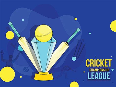 Design A Banner Or Poster For The Cricket Championship Featuring