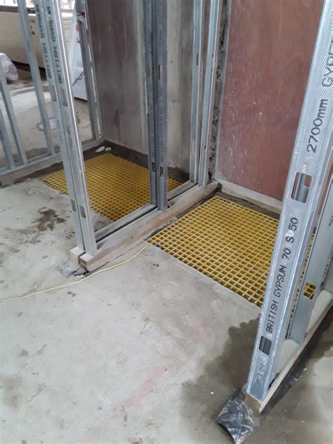 Grp Service Riser Floors Step On Safety