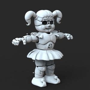 Circus Baby Sl Furry Custom Full Body Wearable Parts With Helmet D