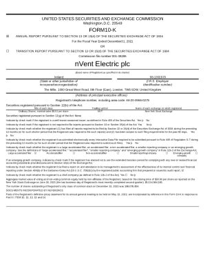 Nvent Electric Plc Edgar Online Pro Doc Template Pdffiller