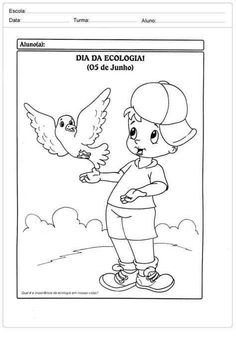 Atividades Sobre O Meio Ambiente Para Educa O Infantil Para Imprimir