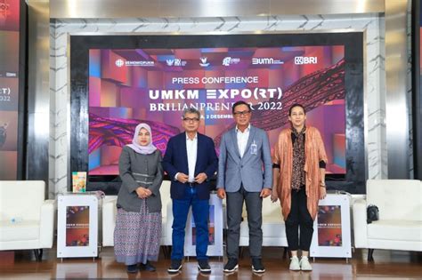 Genjot Ekspor Umkm Bri Gelar Umkm Expo Rt Brilianpreneur