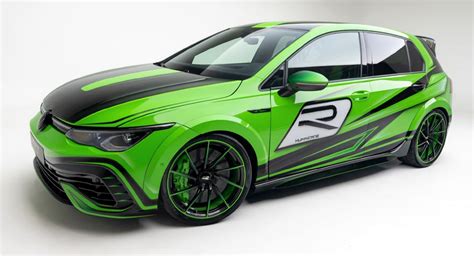 Vw Golf R Hurricane Tuned By Apprentices Has Customized Livery Huge