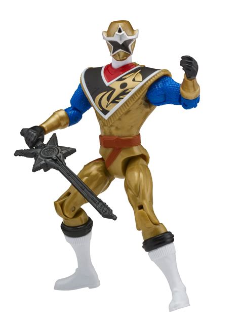 Power Rangers Super Ninja Steel Gold Ranger Action Figure Walmart