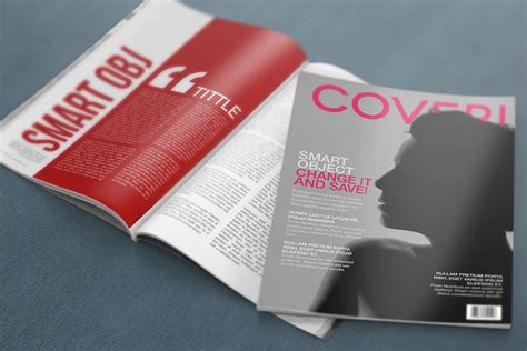 Free Psd Magazine Mockup