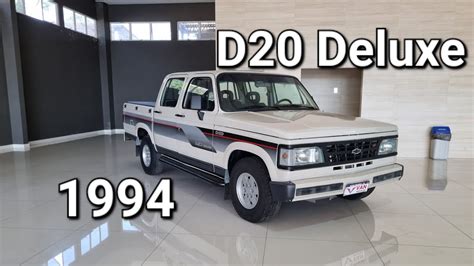 Chevrolet D20 Deluxe 1994! Mostrando em detalhes a d20 mais bem ...