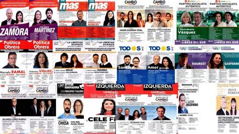 Precandidatos Y Las Boletas En Caba Para Las Elecciones Paso 2021 Tyc