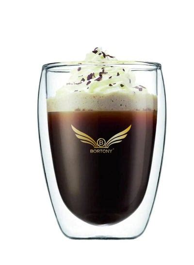 Double Walled Thermo Espresso Glasses Clear Glass Cups Insulated Coffee Mugs Drinking Glass