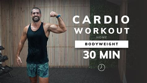 30 Min Killer Cardio Workout No Equipment Home Workout Full Body Cardio Youtube