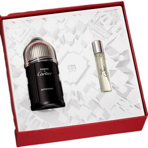 Cartier Pasha De Edition Noire Eau De Toilette Set For Men 100ml