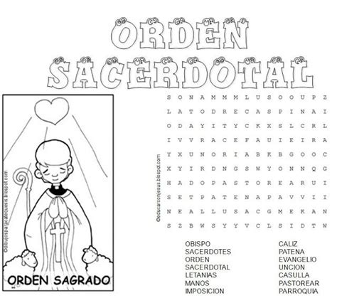 Sacramentos De Servicio Sopa De Letras Los Sacramentos Temas De Catequesis Lecciones Para