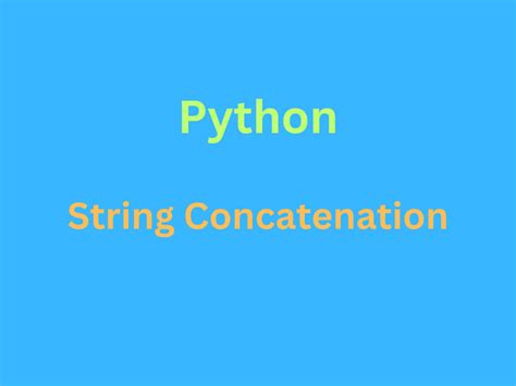 Glinteco Blog String Concatenation In Python Techniques And Trade Offs