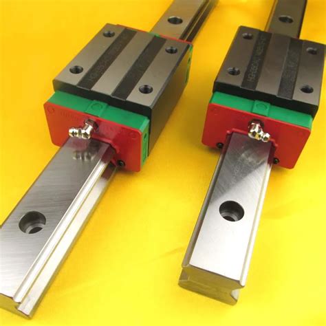 New HIWIN HGR35 Linear Guide Rail 300mm With 2Pcs Of Linear Block