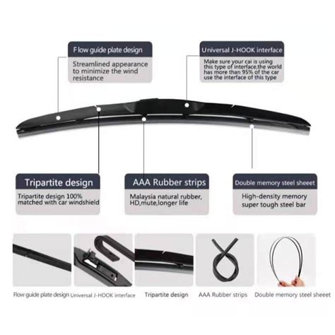 Xm Select Your Model Toyota Hiace Commuter Grandia Wiper Blade For