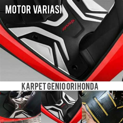 Jual Karpet Pijakan Kaki Motor Honda Genio