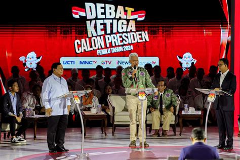 Debat Kelima Pilpres Kembali Digelar Di Jcc Februari Okezone