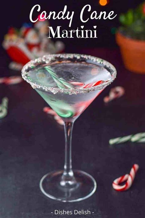 Candy Cane Martini Recipe Festive Holiday Cocktail