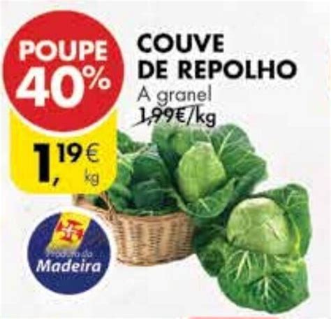 Promoção Couve de Repolho 1kg em Pingo Doce