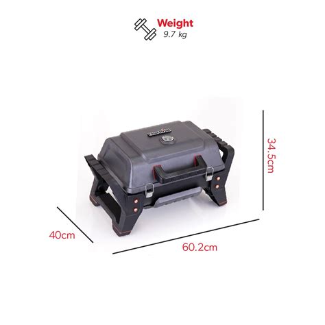 Char-Broil X200 Grill2Go - Single Burner Portable Gas BBQ Grill with ...