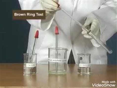 Brown Ring Test YouTube