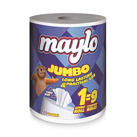 Maylo Jumbo Havlu 1 9 Rulo Migros