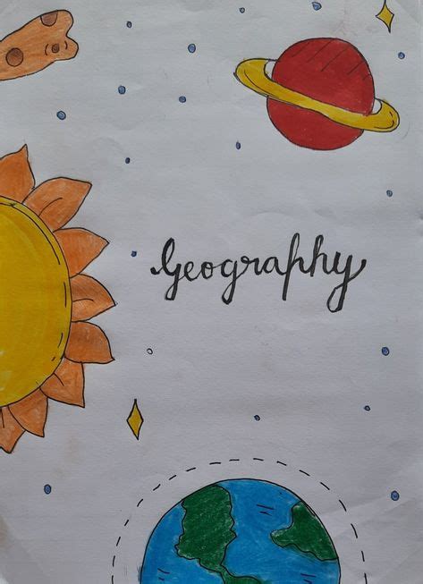 Geography Project Front Page Design