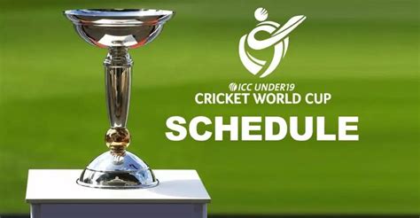 ICC Unveils The Revised Schedule For U19 Mens Cricket World Cup 2024