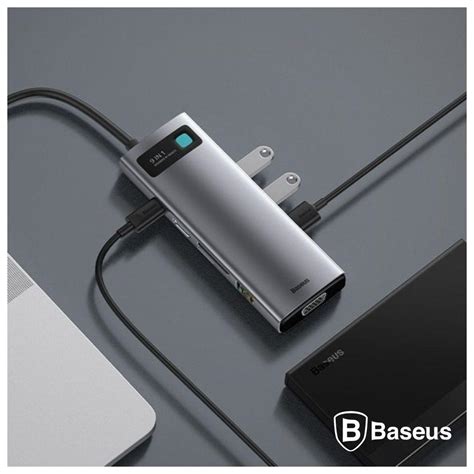 CAHUB-CU0G Hub USB-C P/ USB-C+HDMI+2USB BASEUS | Servelec Electrónica, Lda