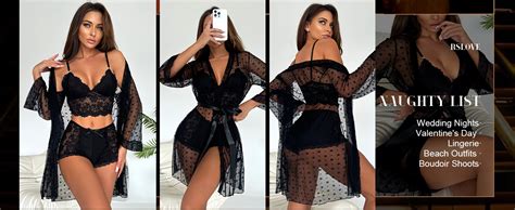 Rslove Sexy Lingerie Robe Set Piece Women S Lingerie Lace Floral Robe With Bra And Panty Set