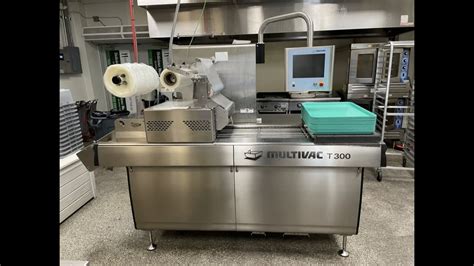 Used Multivac T Tray Sealer Available For Sale Through M M Equipment