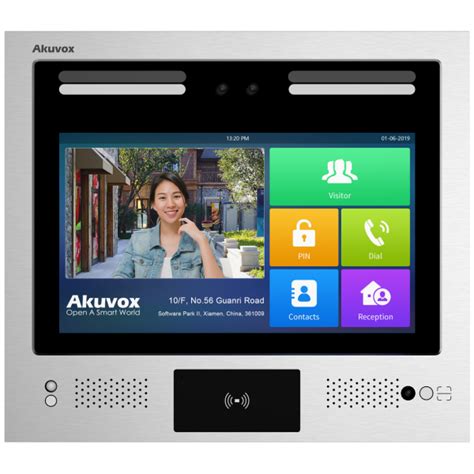 Akuvox X S Sip Android Door Intercom For High End Buildings