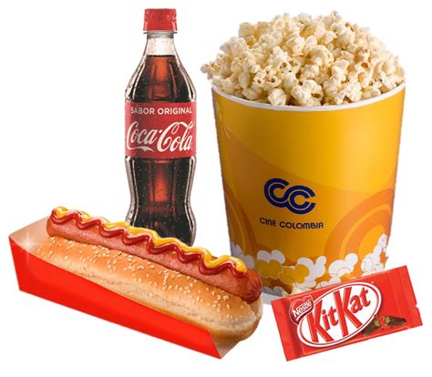 Cine Colombia - Comidas - Confitería - Combos