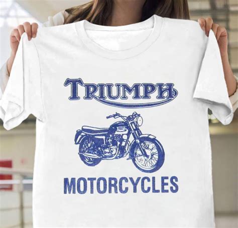 Triumph Motorcycles Shirt Cp2971 Tshirt Unisex Ebay