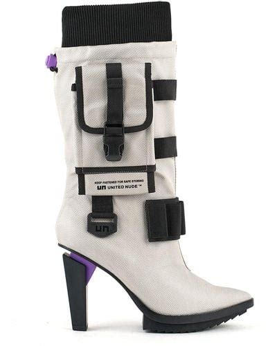 Gray United Nude Boots For Women Lyst