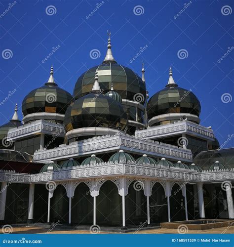 Crystal Mosque Or Masjid Kristal A Grand Structure Made Of Steel