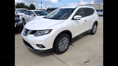 2016 Nissan Rogue Pearl White Youtube