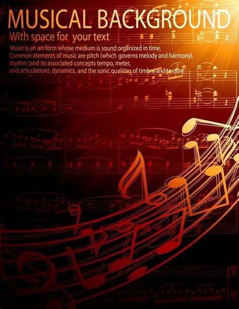 Gorgeous Classical Music Free Vector Download | FreeImages