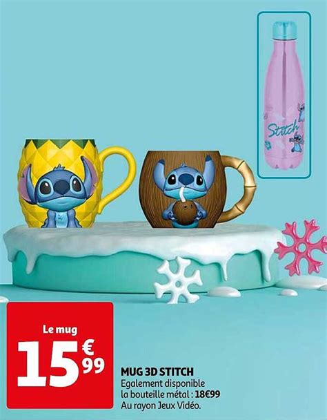 Promo Mug 3d Stitch Chez Auchan ICatalogue Fr