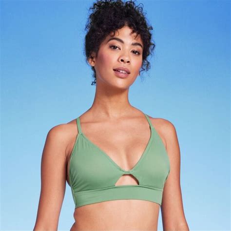 Women S Longline Cut Out Bikini Top Shade Shore ShopStyle Two