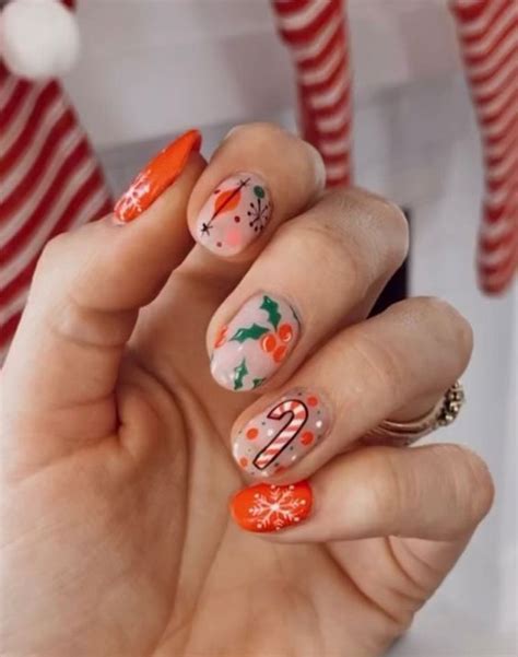 50 Fab Christmas Nail Designs And Ideas Cute Holiday Short Nails