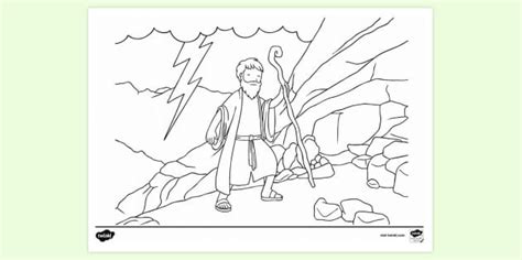 Moses and the 10 Plagues Colouring Page | Colouring Sheets