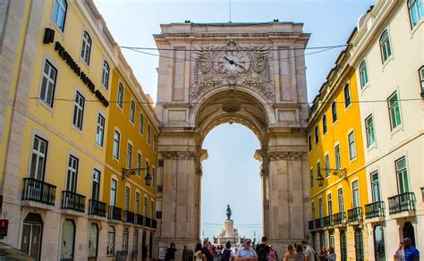 Rua Augusta Arch Lisbon Portugal The Rua Augusta Arch Is Flickr