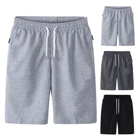 Мужские спортивные шорты из полиэстера | AliExpress