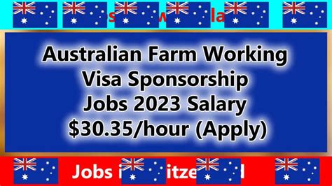 Australian Farm Working Visa Sponsorship Jobs Getfast Pk