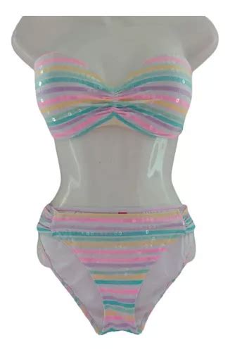 Victoria s Secret Bikini De Lentejuelas Deluxe Liquidación Meses sin interés